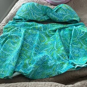 Tropical Print Bikini Set (XL) -Fully Lined- Barely Worn- No longer my size!